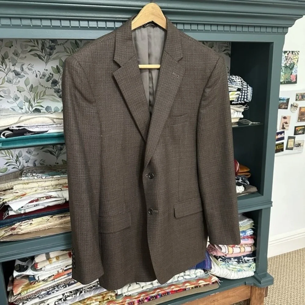 Jos. A. Bank Signature Collection 100% Wool Blazer Sport Jacket 43R‎